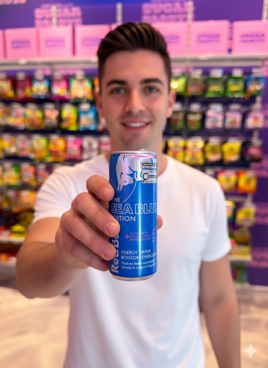 Red Bull Sea Blue Edition – Juneberry / Amélanche (250 ml)