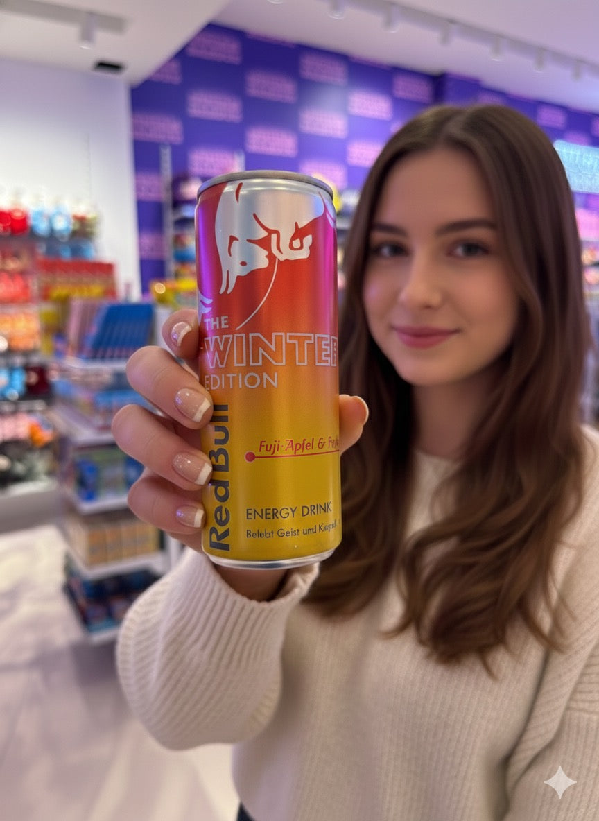 Redbull Pomme Gingembre – Boisson Énergisante Édition Limitée