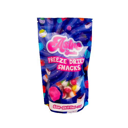 Astro Snacks - Freeze Dried Sour Skittles - Freeze Dried Candy 115g