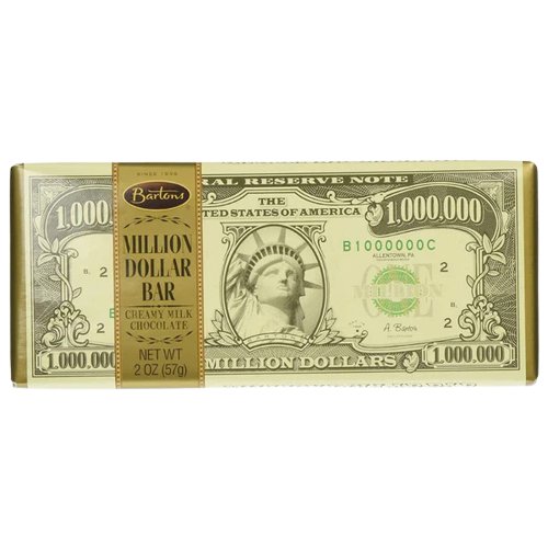 Barton's - Million Dollar Milk Chocolate Bar - 57g