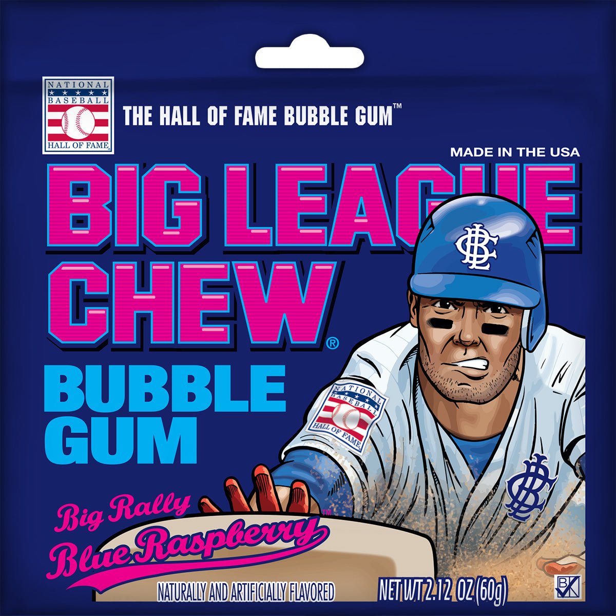Big League Chew - Gomme -  Blue Raspberry - 60g