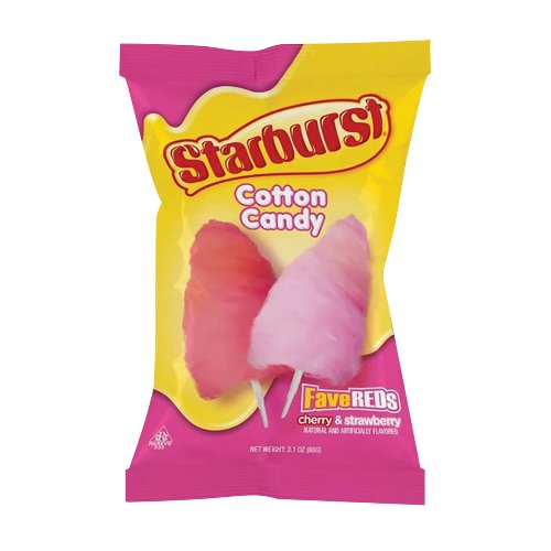 Cotton candy - Starburst - 88g