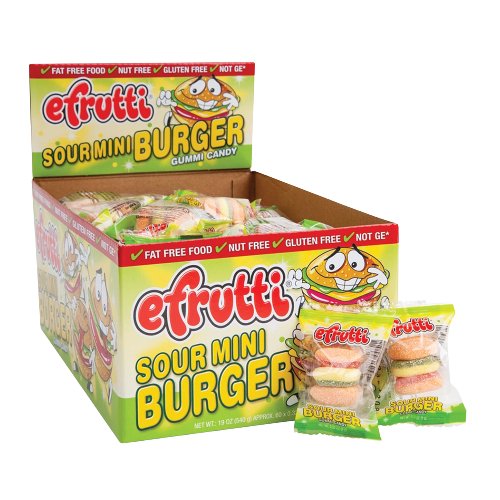 eFrutti - Sour Mini Burger Gummies - 9g