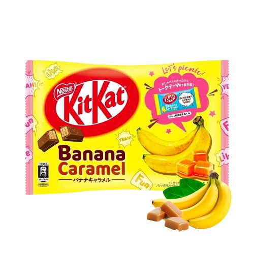 Kit Kat - Banana Caramel Bag - 116g - Sugar Daddy's