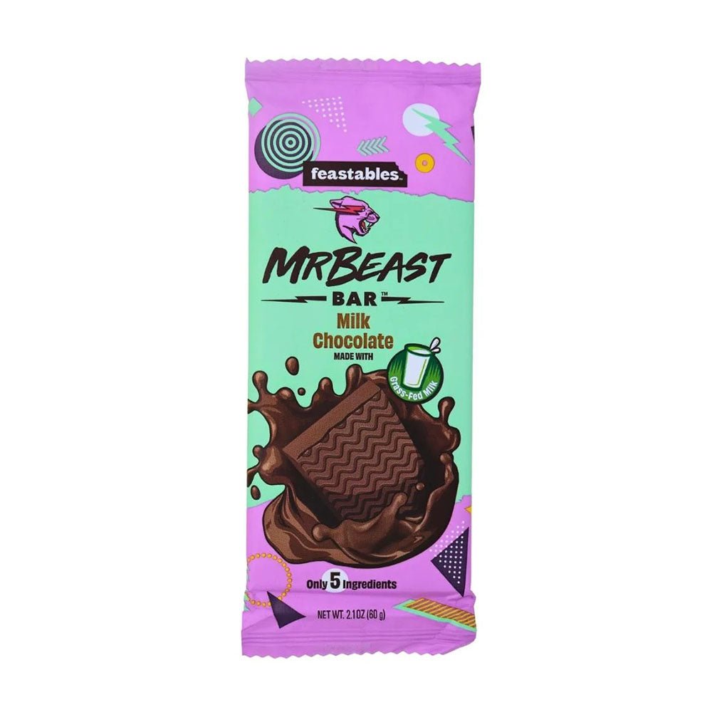 Mr Beast - Milk Chocolate Bar - 60g - Sugar Daddy's