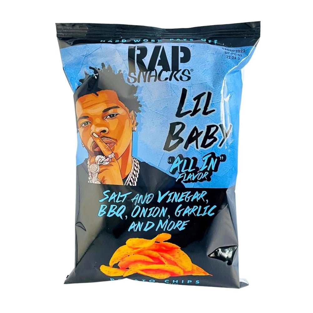 Rap Snacks - Lil Baby Plein Goût - 71g - Sugar Daddy's