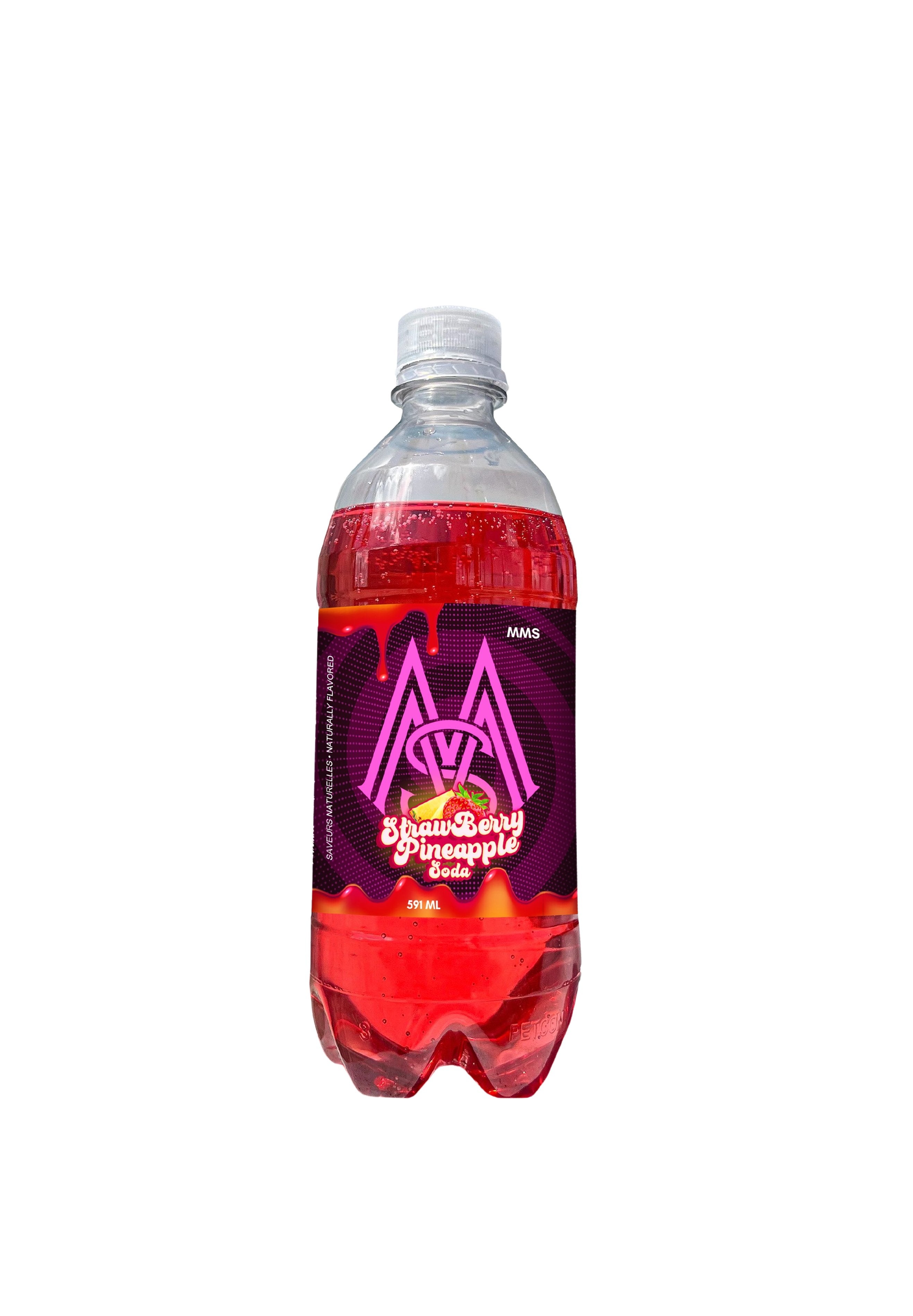 Rap Soda MMS Enima - Strawberry Pineapple / Fraise Ananas- 591ml – Sugar  Daddy's