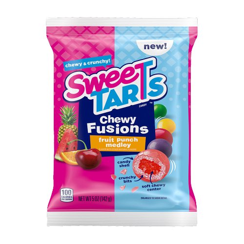 SweeTarts - Chewy Fusions Fruit Punch Medley - 142g