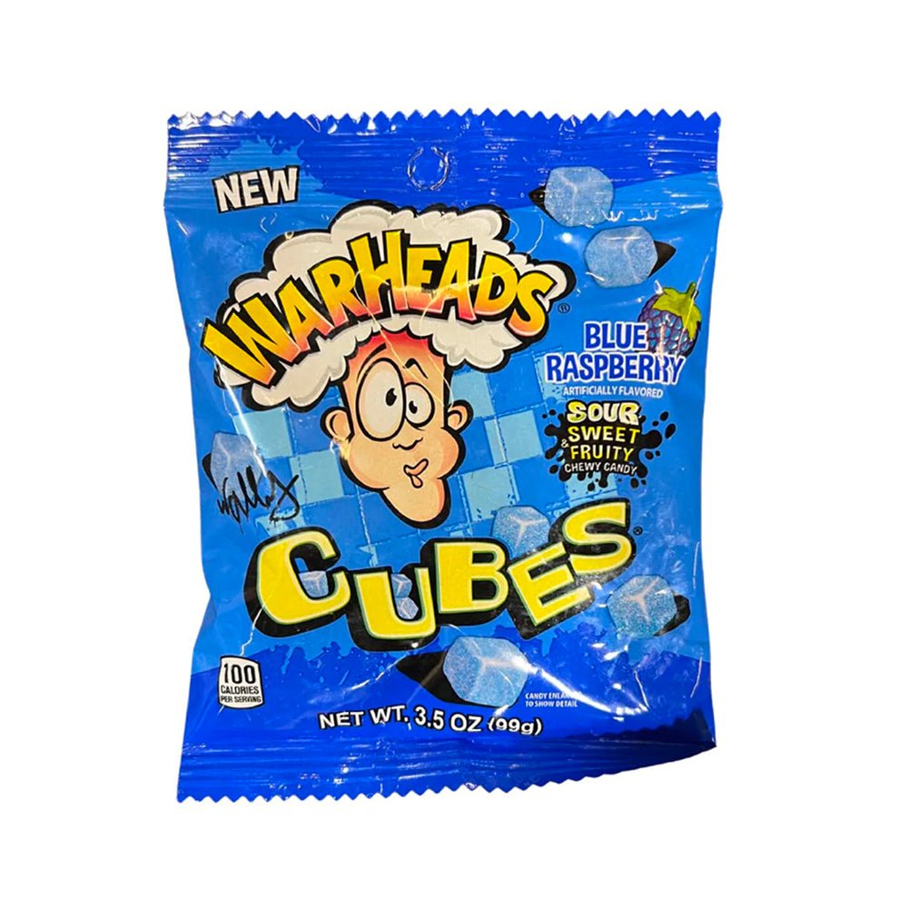Warheads - Cubes Blue Raspberry - 99g - Sugar Daddy's