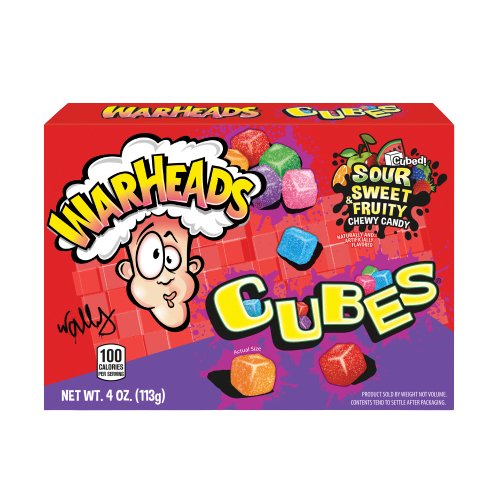 Warheads - Sour Chewy Cubes - 113g - Sugar Daddy's