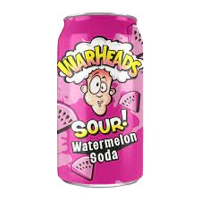 Warheads - Sour Watermelon Soda - 355ml - Sugar Daddy's